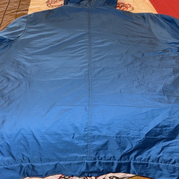 Patagonia Stoss Puffer Jacket Hoodie Full Zip Blue Men’s Size Large - Picture 10 of 10